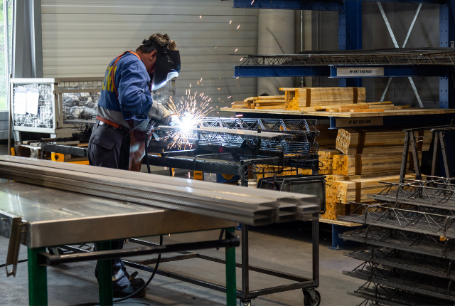 Proceso de fabricación de sistemas portacables PohlCon para proyectos industriales