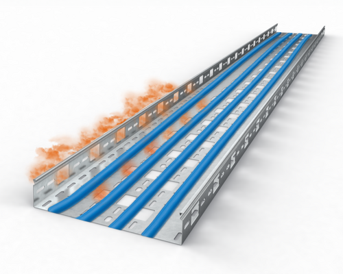 Head dissipation Perforated PUK Cable Tray
